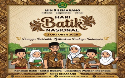 Selamat Hari Batik Nasional Tahun 2026